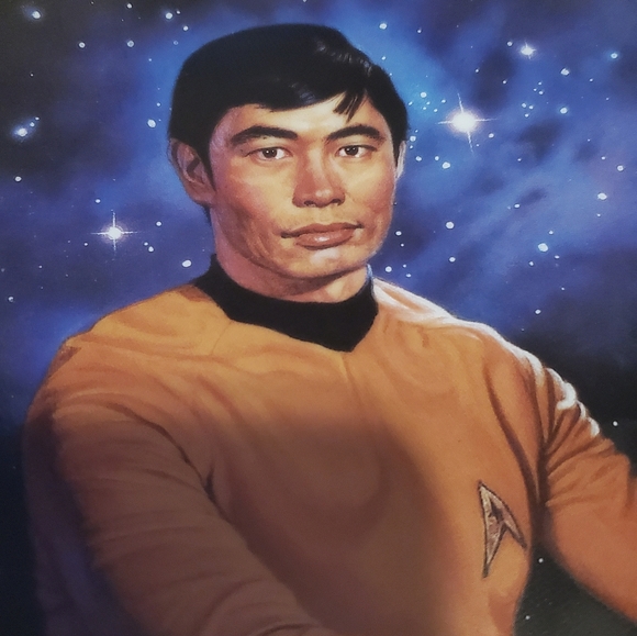 Star Trek Sulu Commemorative Plate! - Picture 4 of 4